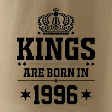 Kings are born in 1996 Kings are born in 1996
