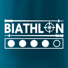 Biathlon terč a hůlky