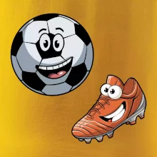 Parové tričko - Kopačka a lopta