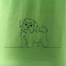 Havanský psík linka jedným ťahom