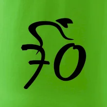 Cyklista oslavuje sedemdesiatku (70)