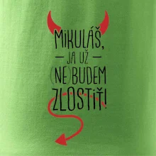 Mikuláš, ja už nebudem zlostiť!