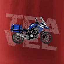 Cestovná enduro modrá