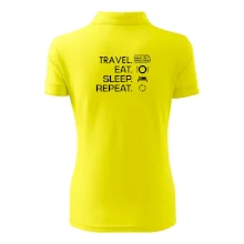 Eat sleep travel - Van