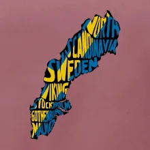 Mapy - názvy miest - Švédsko