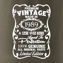 Vintage Etiketa - 1989