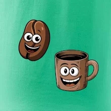 Parové tričko - Hrnček a káva