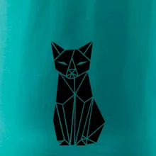 Origami mačka spredu