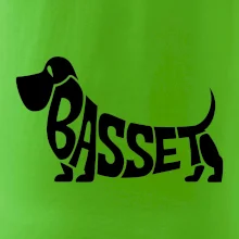 Basset nápis v tele