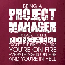 Being A Project Manager - bike