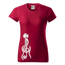 Husľový kľúč gitara