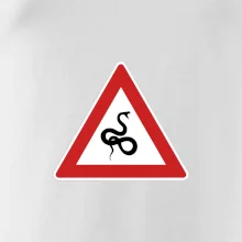 Dopravná značka - Pozor had