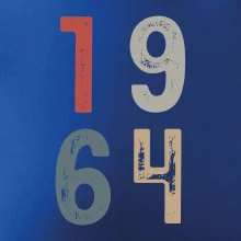 Vintage číslica 1964