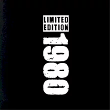 Limited edition 1980 pruh