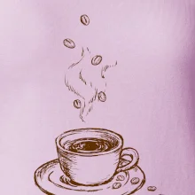 Hrnček plný čerstvej kávy