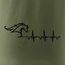 Hlava koňa EKG Hlava koňa EKG