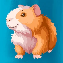 Morča - kreslené, bielo oranžové