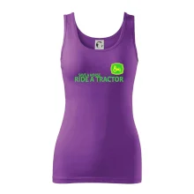 Save horse, ride tractor