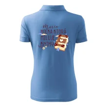 Kniha - Holka, ktorá miluje knihy  - Vaše meno