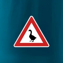 Dopravná značka - Pozor hus