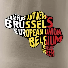 Mapy - názvy miest - Belgicko