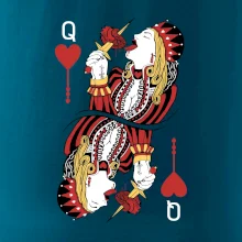 Srdcová Kráľovná kreslená (Pecka Design) Srdcová Kráľovná kreslená (Pecka Design)