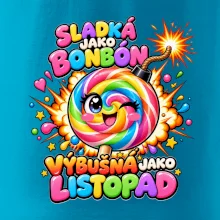 Sladké duhové lízátko s výbušnou náladou