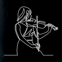 Huslistka jedným ťahom