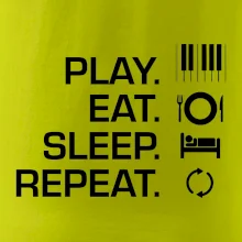 Play eat sleep piano