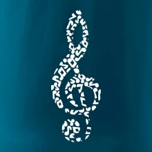 Husľový kľúč z nôt