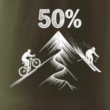 Narodeniny cyklista a lyžiar 50