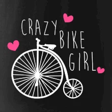 Crazy bike girl