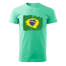 Brazília vlajka srdca