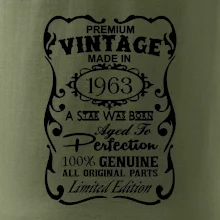 Vintage Etiketa - 1963