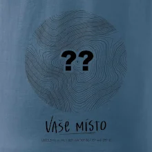 Vaše miesto - vrstevnice v kruhu