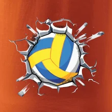 Volejbal lopta v triku