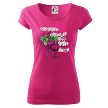 V tomto tričku môžem vypiť vína koľko chcem