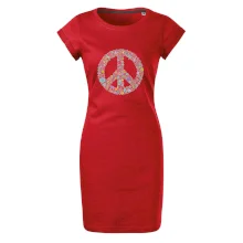 Peace symbol lístočky