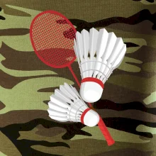 Bedminton - pálka a košík