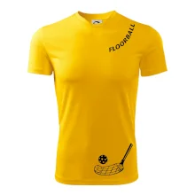 Floorball nápis šikmo