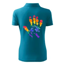 LGBT hand print