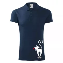 Zamilovaná mačka zozadu Zamilovaná mačka zozadu