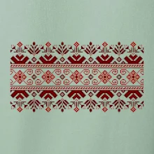 Ukrajinský vzor - červený