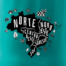 Brazília mapa a zvyky