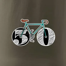 Narodeniny 50 rokov na bicykli