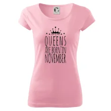 Queens are born in November