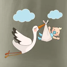 Bocian čakáme bábätko - chlapec