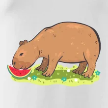 Kapybara a melón Kapybara a melón