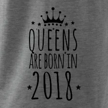Queens are born in 2018