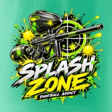 Neónový zásah – Splash Zone paintball